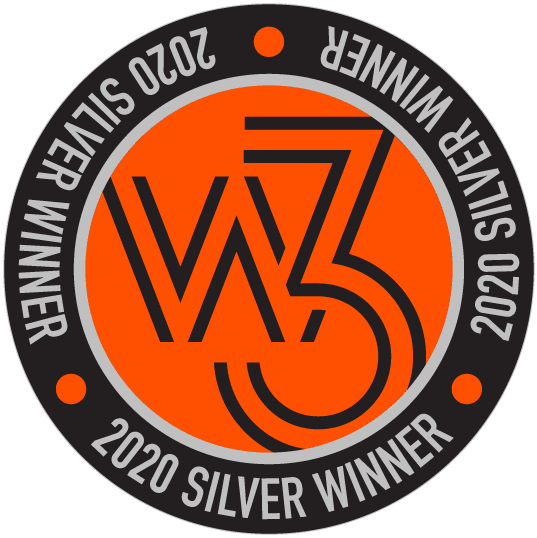 2020 W3 Awards Seal Silver